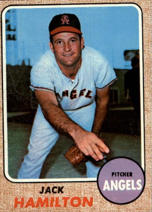 1968 Topps Jack Hamilton #193 card