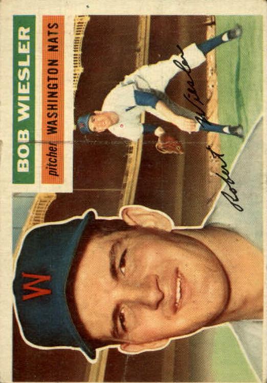1956 Bob Wiesler #327