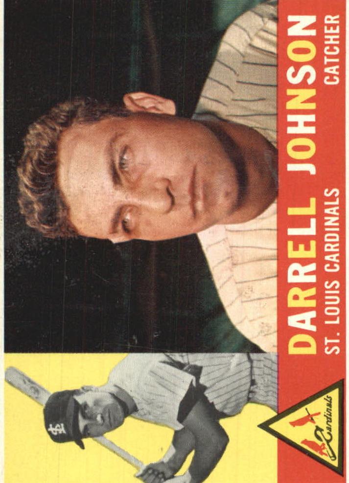 1960 Topps Darrell Johnson #263 card