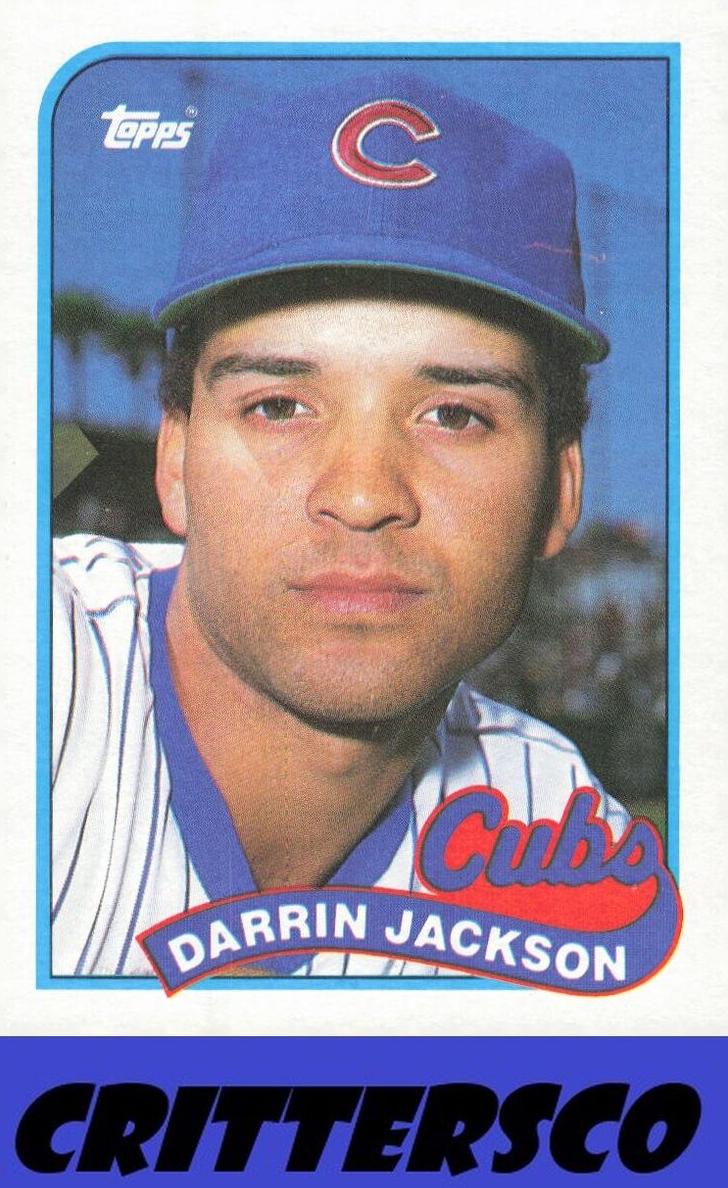 1989 Topps Darrin Jackson #286 card