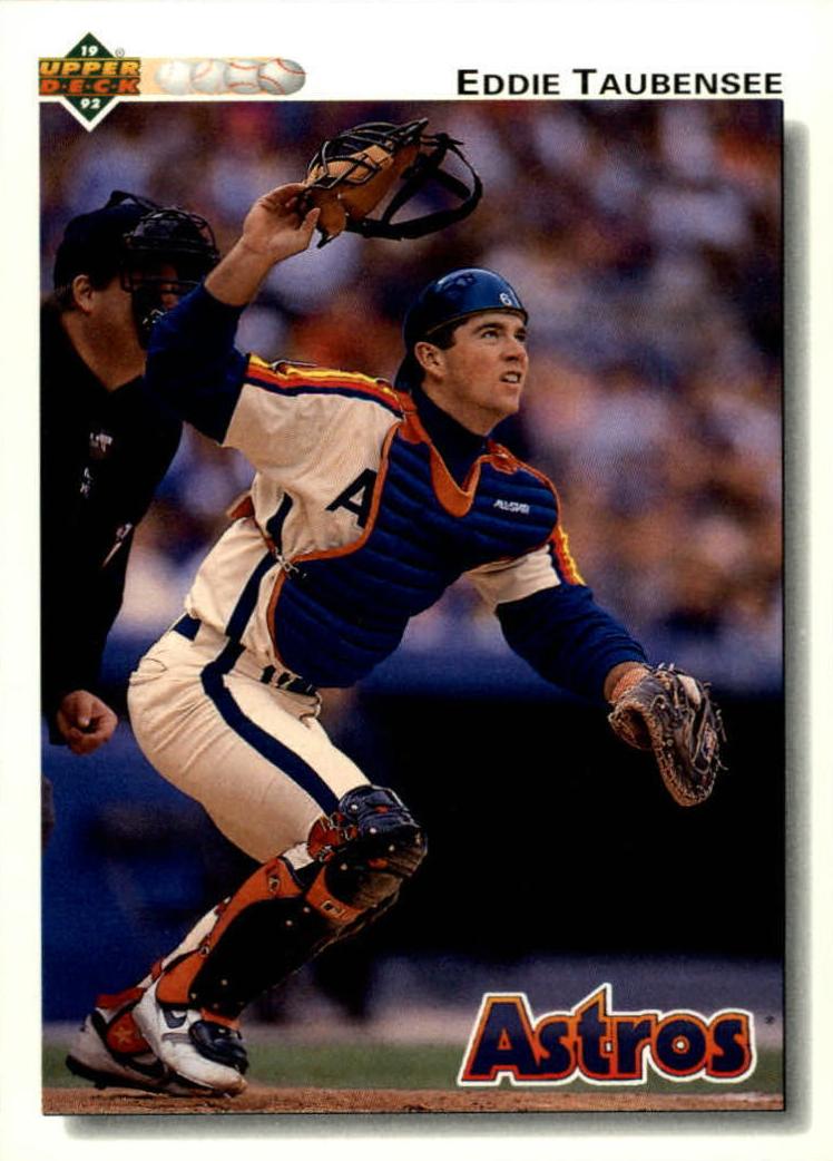 1992 Upper Deck Eddie Taubensee #757 card