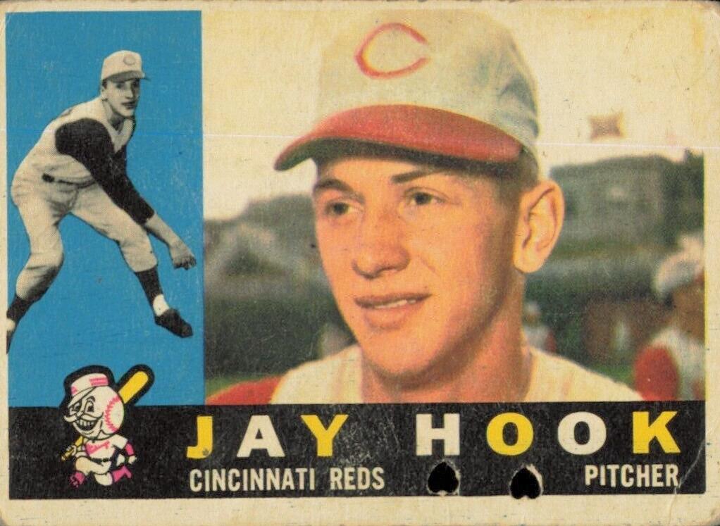 1960 Topps Jay Hook #187 card