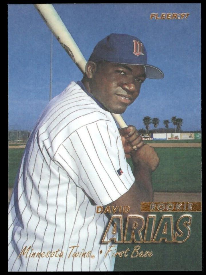 David Ortiz 1997 Fleer Baseball