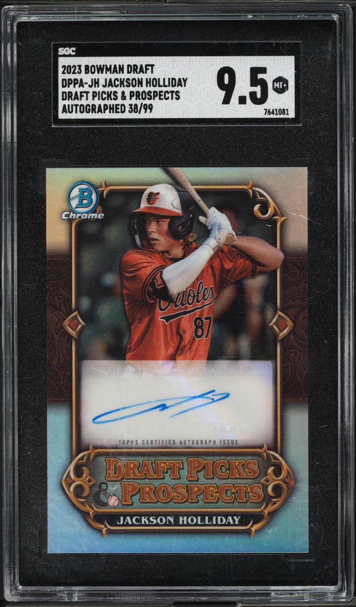 2023 Bowman Draft Chrome Baseball Jackson Holliday #DPPA-JH