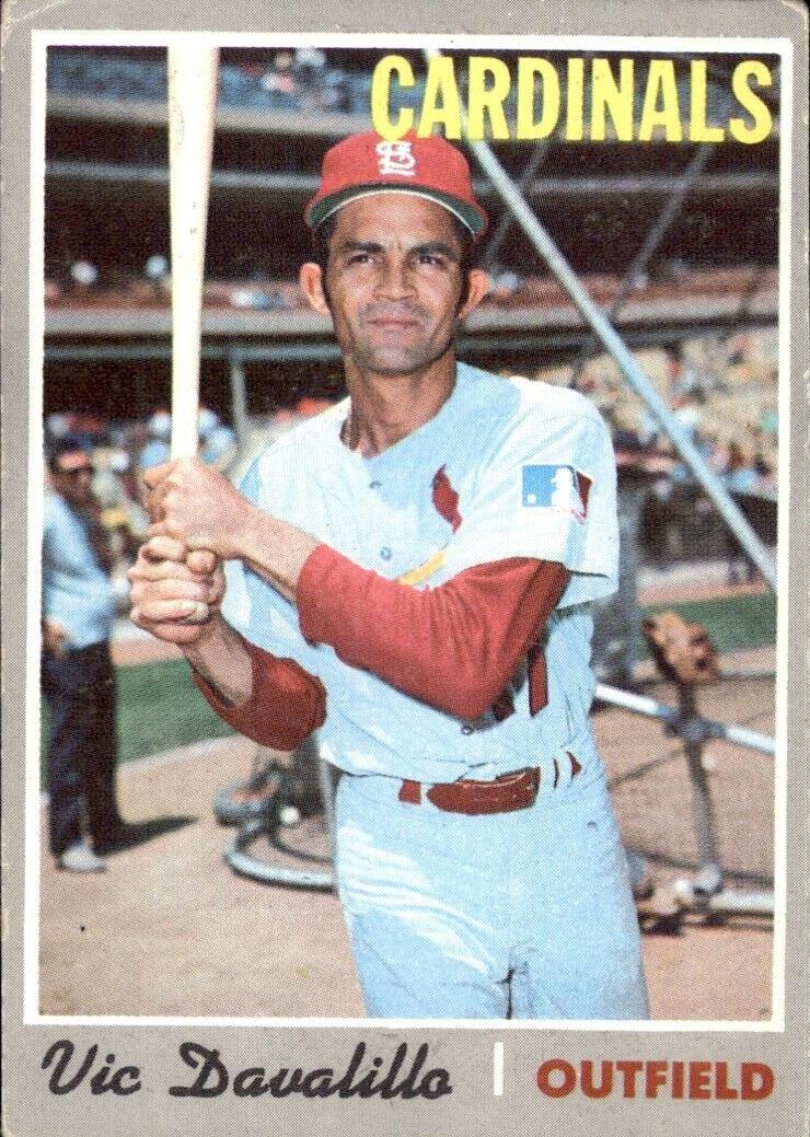 1970 Topps Vic Davalillo #256 card