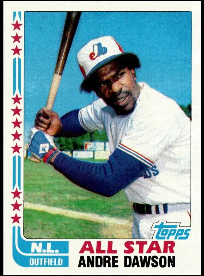 1982 Andre Dawson #341