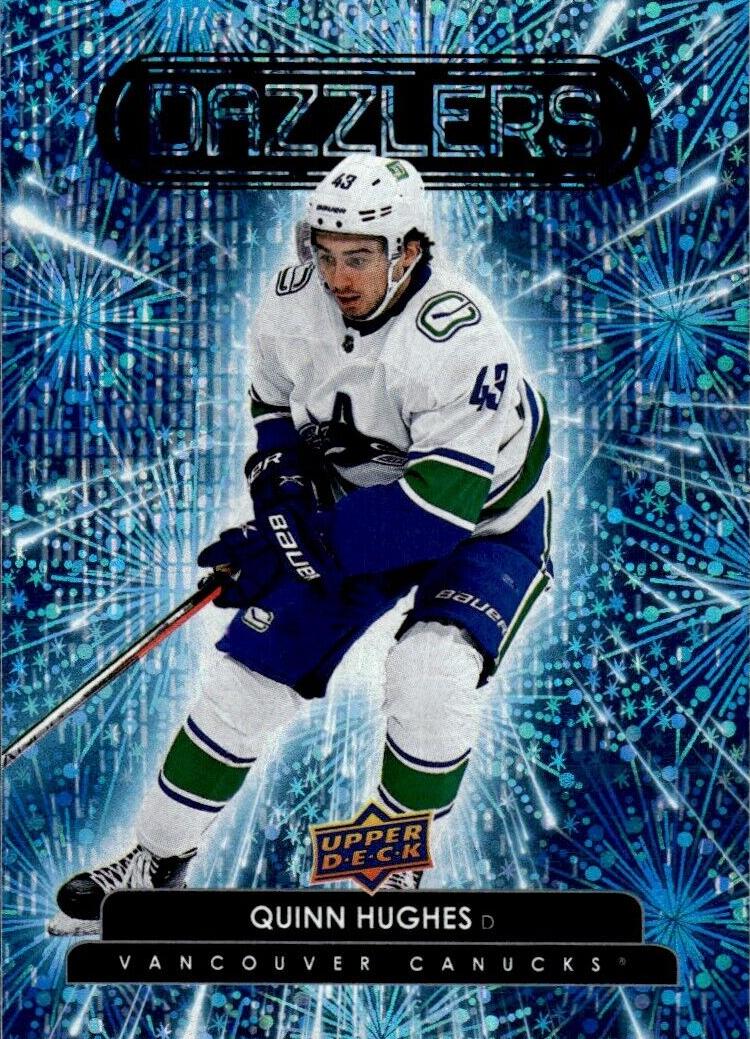 2022 Quinn Hughes [Blue] #DZ-43