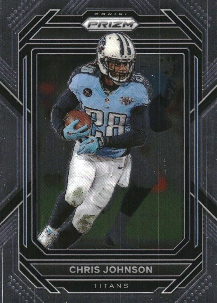 Chris Johnson 2022 Prizm Football card