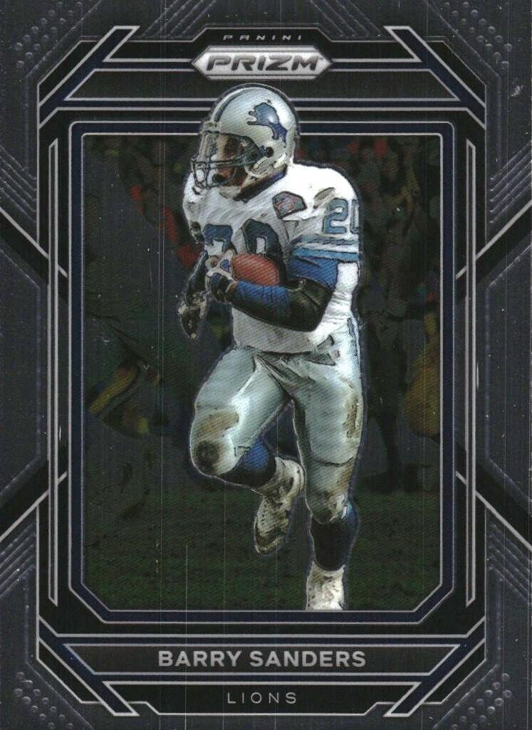 Barry Sanders 2022 Prizm Football card