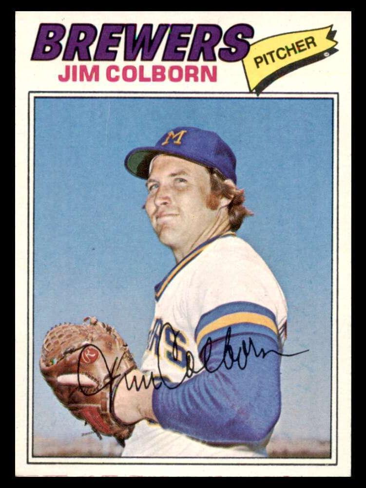 1977 Topps Jim Colborn #331 card
