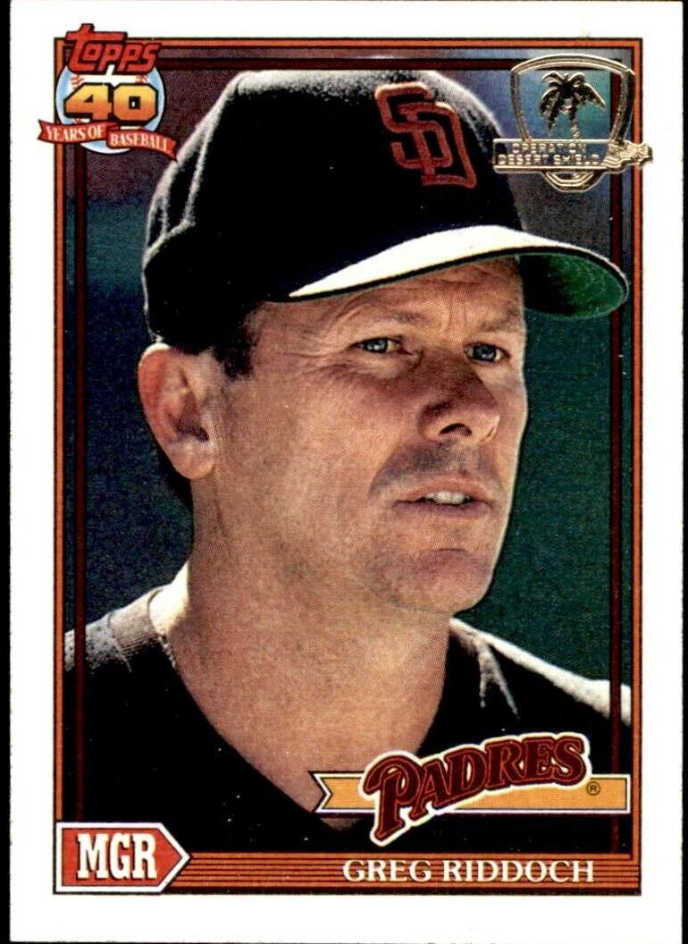 1991 Greg Riddoch #109