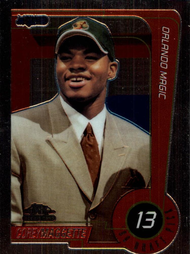 1999 Topps Chrome Corey Maggette #112 card