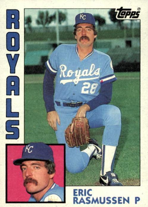 1984 Topps Eric Rasmussen #724 card