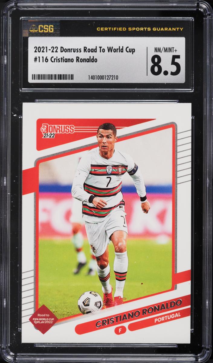 Cristiano Ronaldo - 2021 Panini Donruss Road to Qatar Soccer