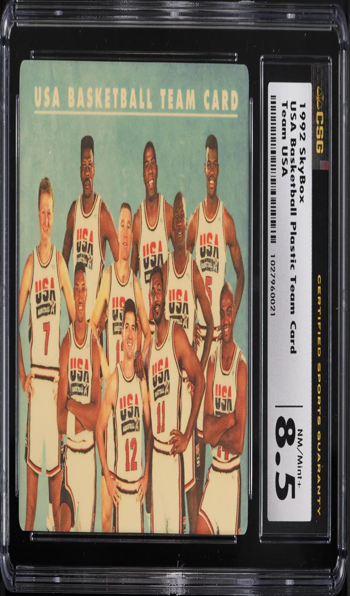 USA Basketball Team - 1992 Skybox USA Basketball