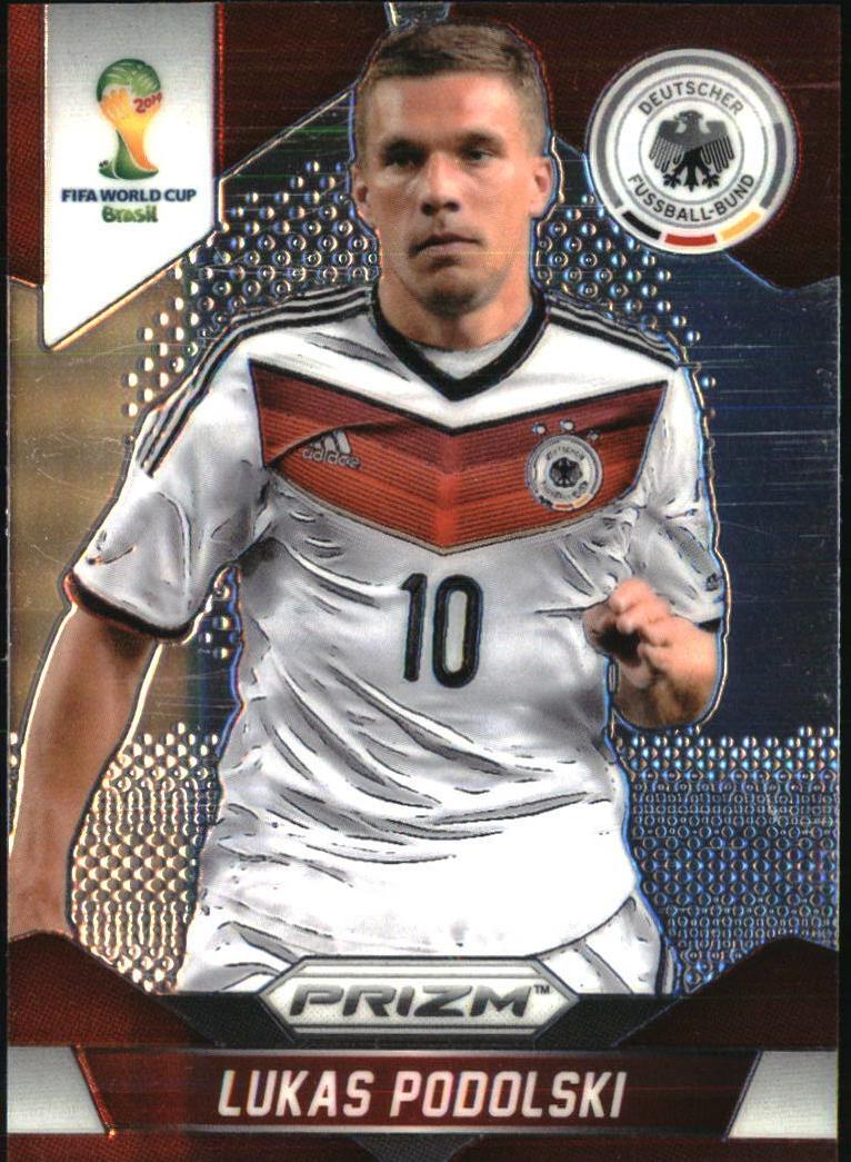 2014 Panini Prizm World Cup Lukas Podolski #92 card