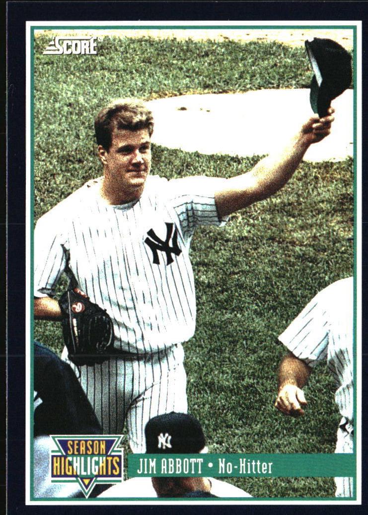 1994 Jim Abbott #626