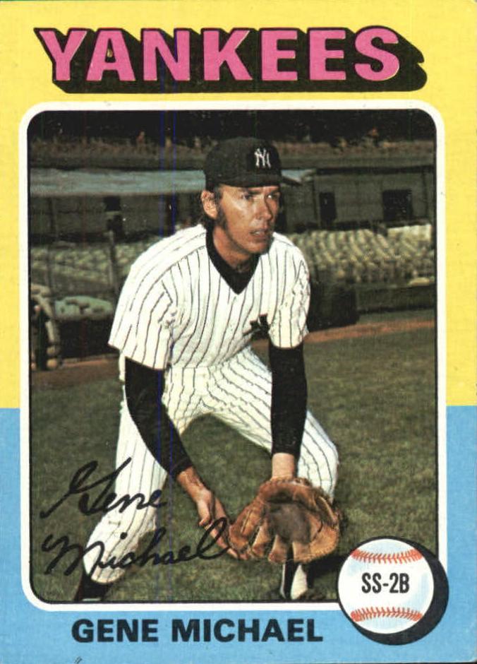 1975 Topps Gene Michael #608 card