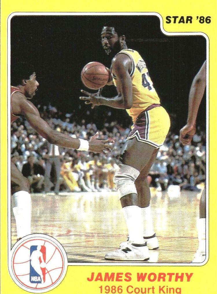 1986 James Worthy #33