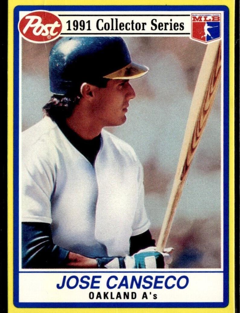 1991 Jose Canseco #4