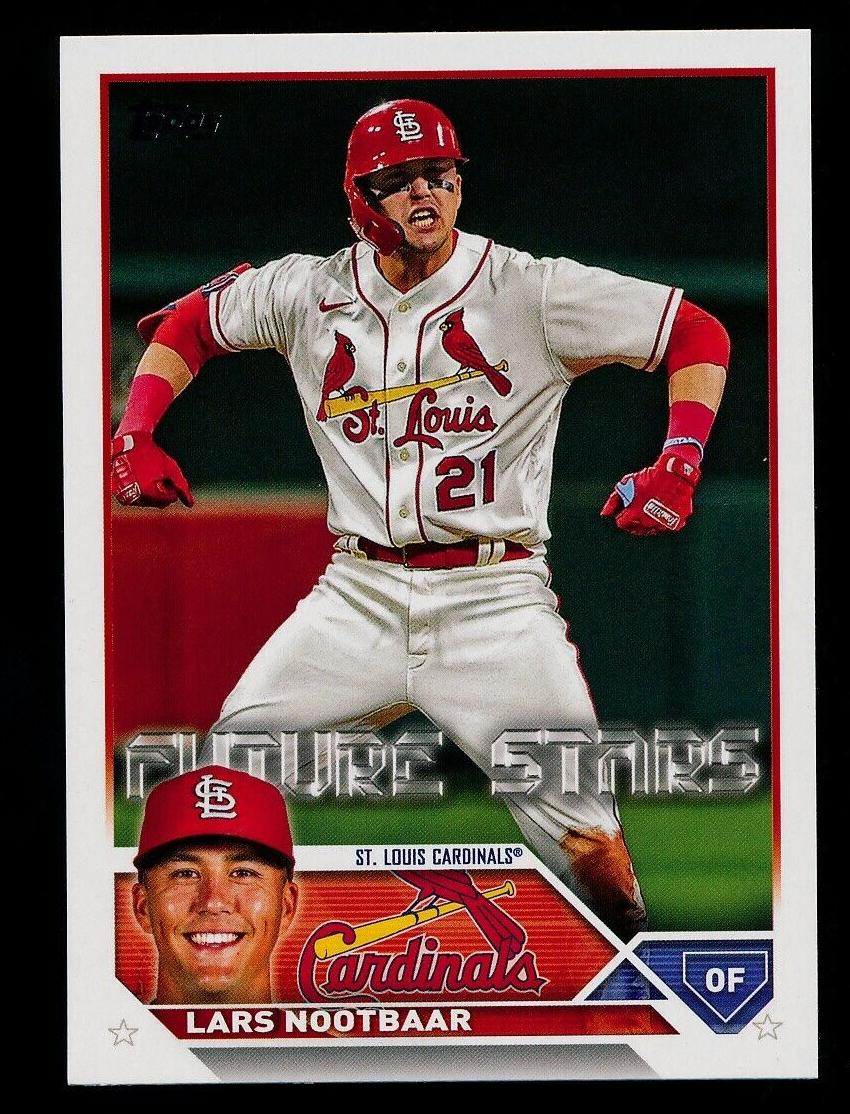 2023 Topps Lars Nootbaar #455 card