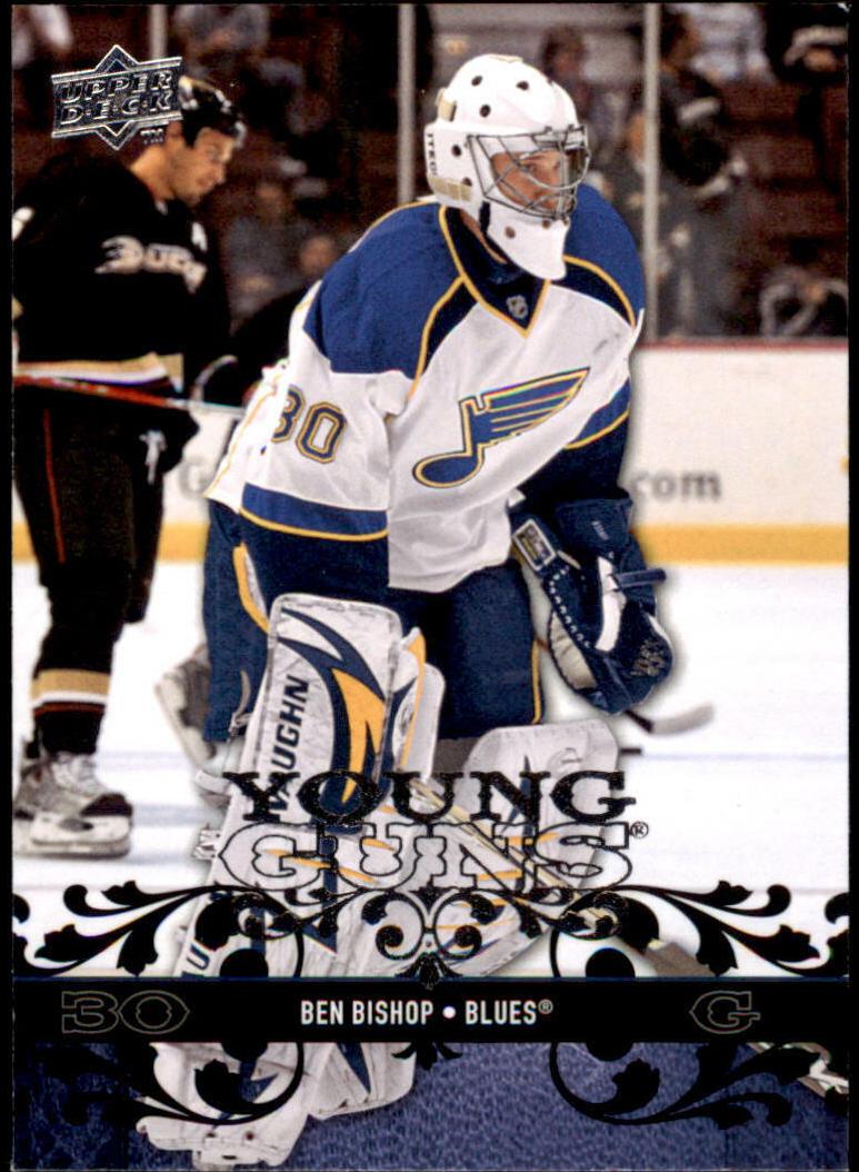 2008 Upper Deck Ben Bishop #493 card