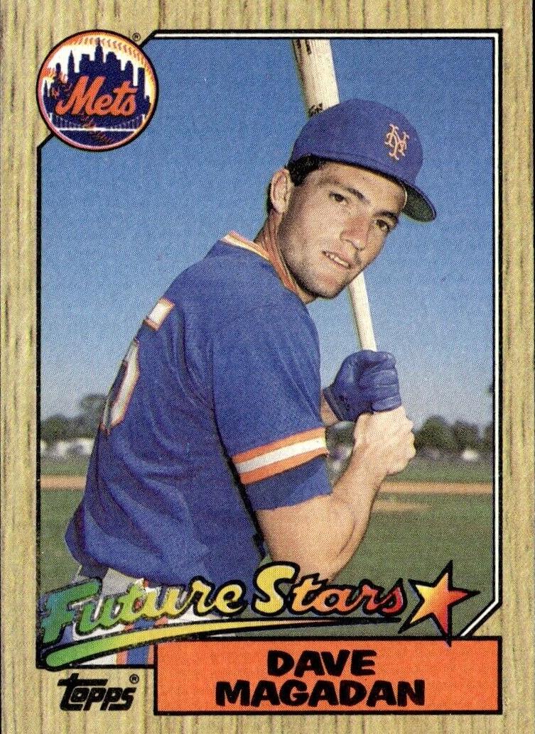 Dave Magadan 1987 Topps Future Stars Baseball