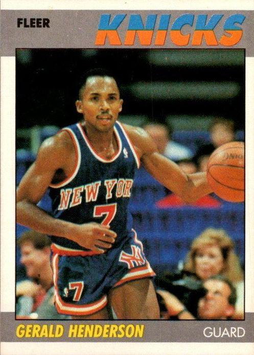 1987 Gerald Henderson #50