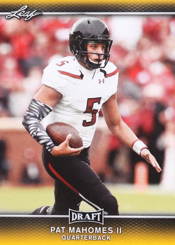 2017 Patrick Mahomes II [Gold] #56