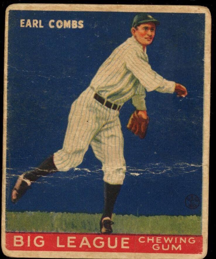 1933 Earl Combs #103