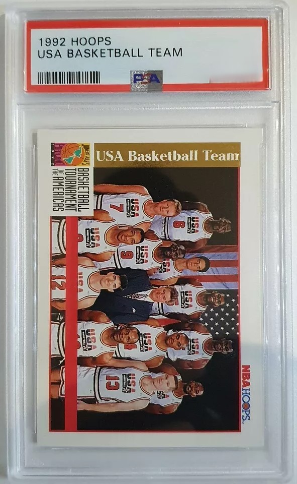 USA Basketball Team - 1992 Hoops Basketball