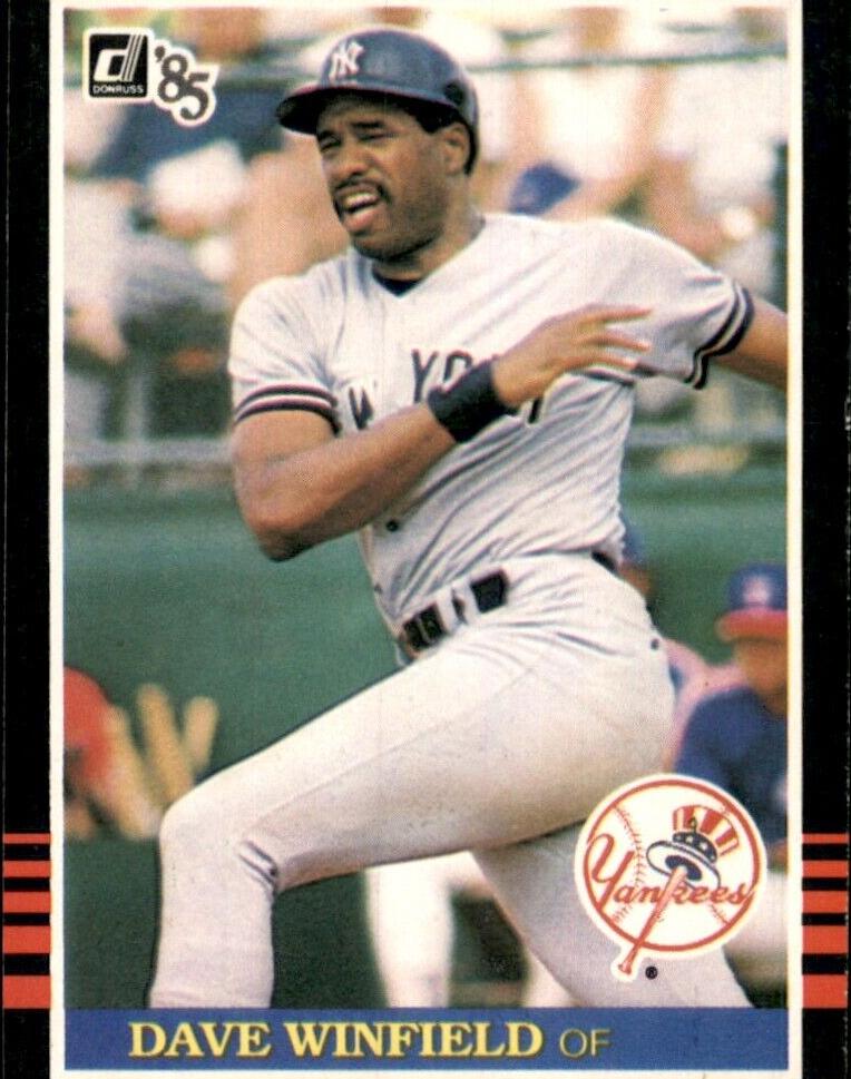 1985 Donruss Dave Winfield #51 card