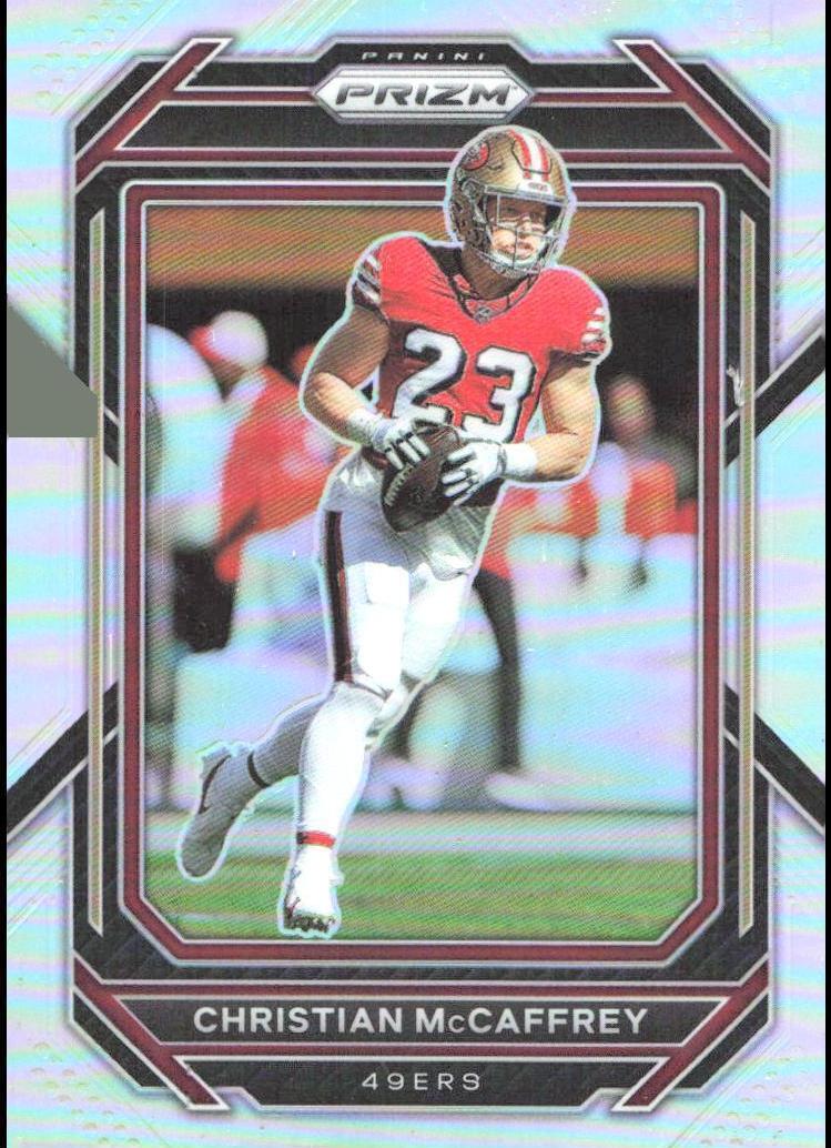 Christian McCaffrey 2022 Prizm Football card