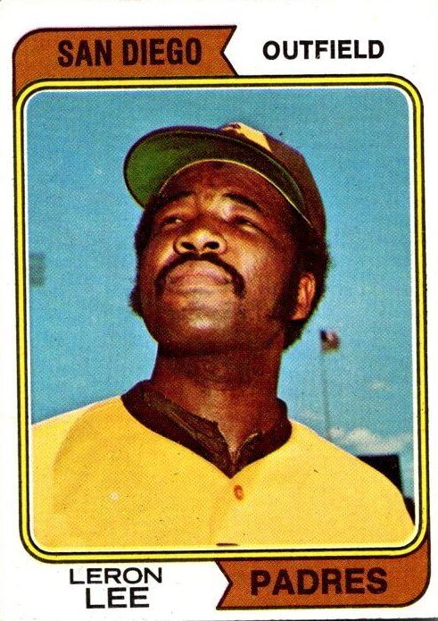 1974 Topps Leron Lee #651 card