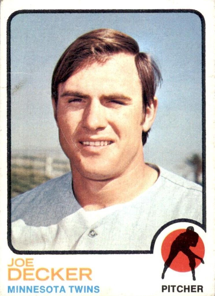 1973 Topps Joe Decker #311 card