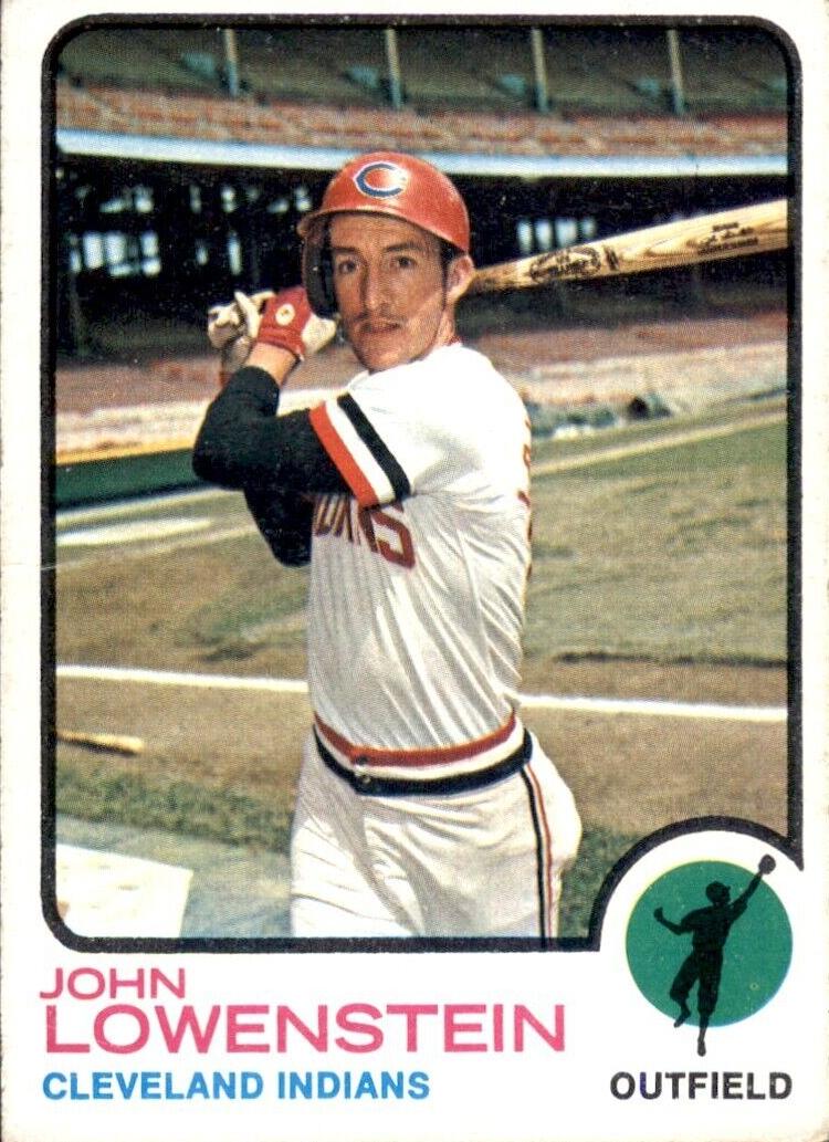 1973 Topps John Lowenstein #327 card