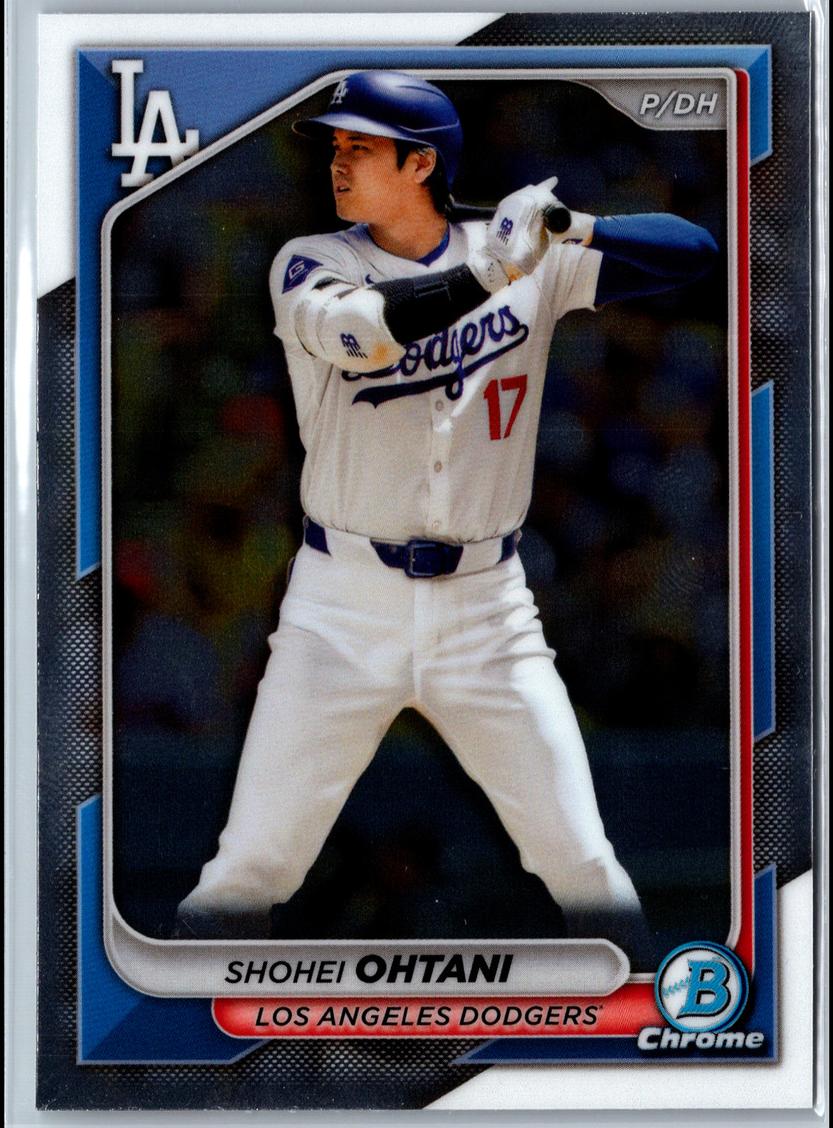 Shohei Ohtani 2024 Bowman Chrome Baseball card