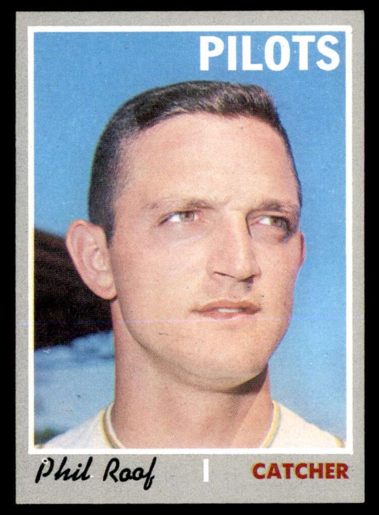 1970 Topps Phil Roof #359 card