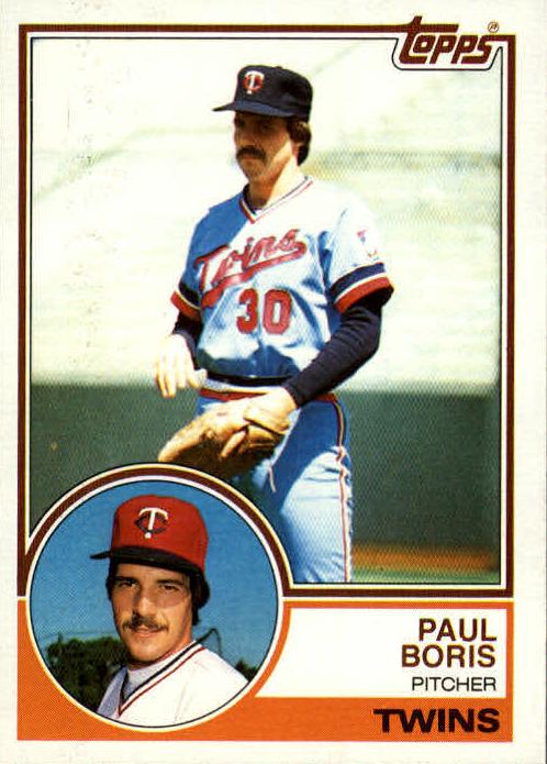 1983 Topps Paul Boris #266 card
