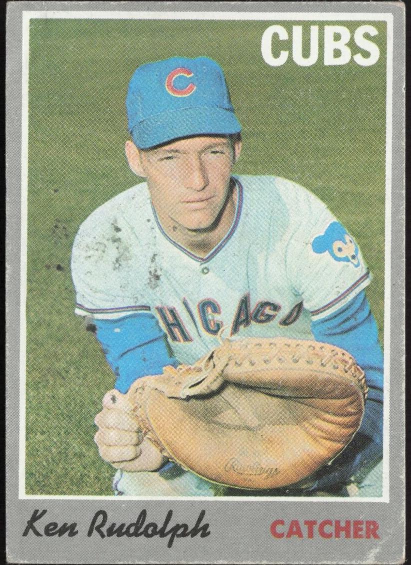 1970 Topps Ken Rudolph #46 card