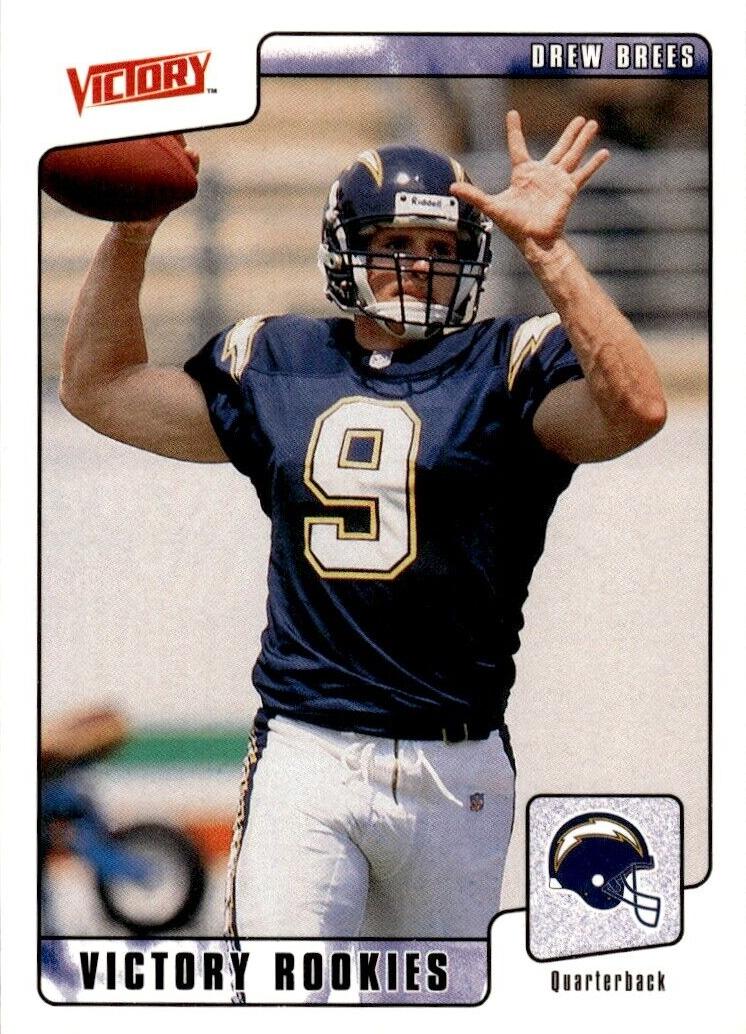 2001 Upper Deck Victory Drew Brees #415 card