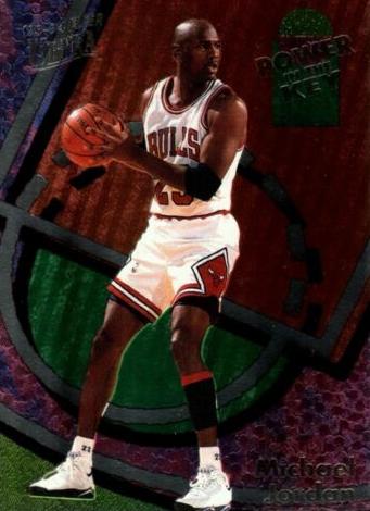 1993 Ultra Ultra Power In The Key POWER IN THE KEY #2 Michael Jordan front