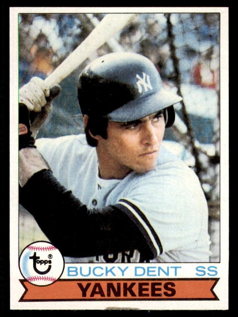 1979 Topps Bucky Dent #485 card