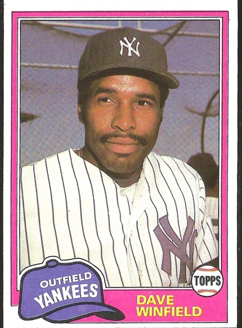 1981 Dave Winfield #855