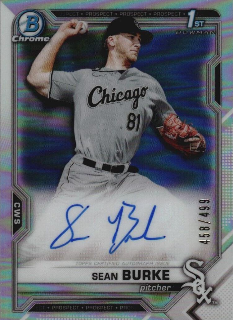 2021 Sean Burke [Refractor] #CDA-SBU