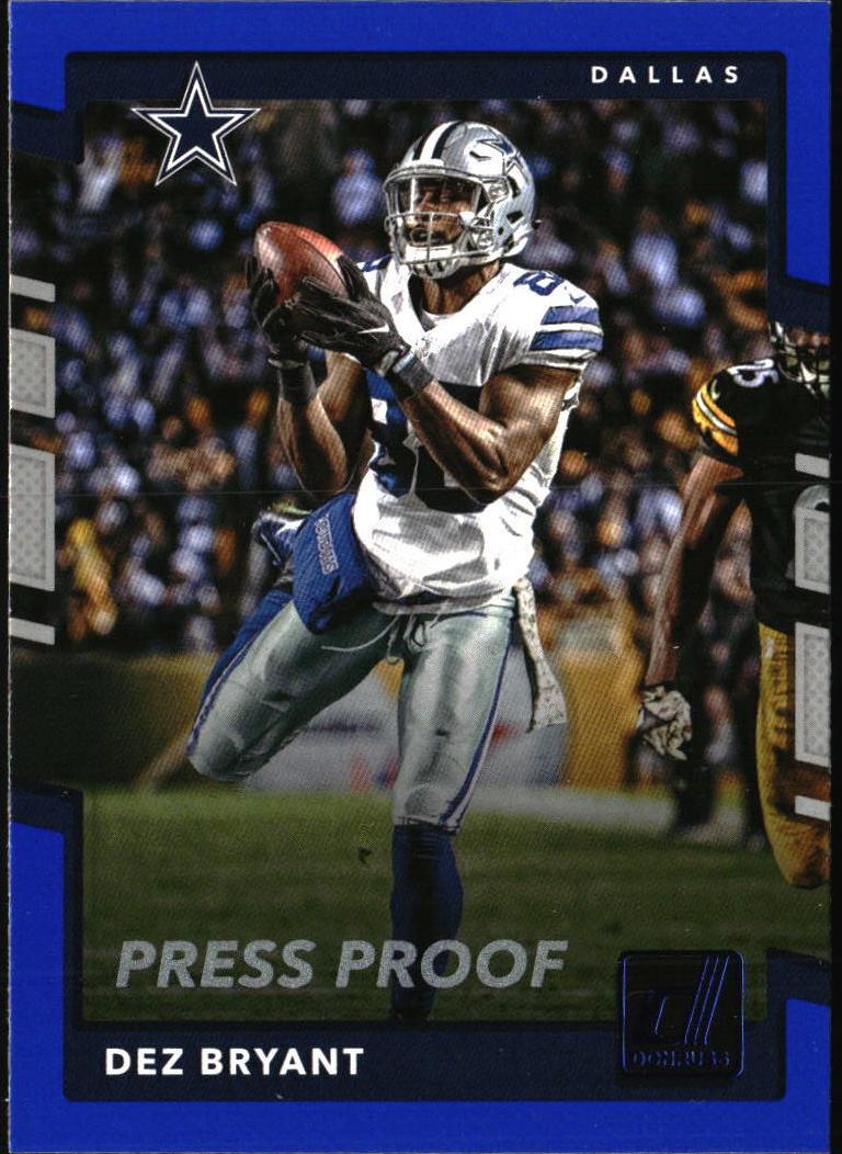 2017 Panini Donruss Dez Bryant #245 card