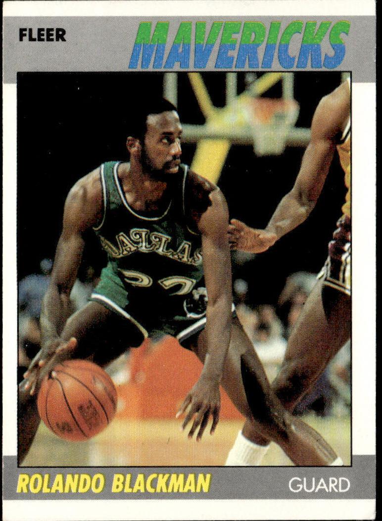 1987 Rolando Blackman #12
