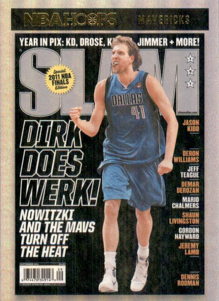 2020 Panini Hoops Dirk Nowitzki [Holo] #12 card