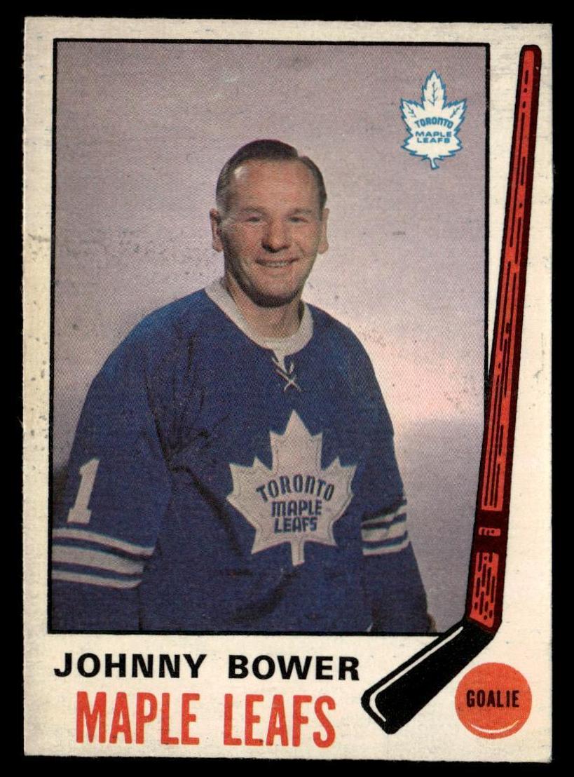 1969 Johnny Bower #187