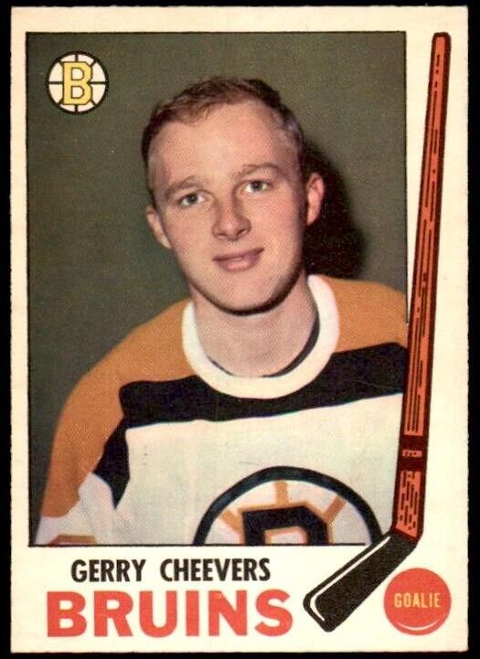 1969 O-Pee-Chee Gerry Cheevers #22 card